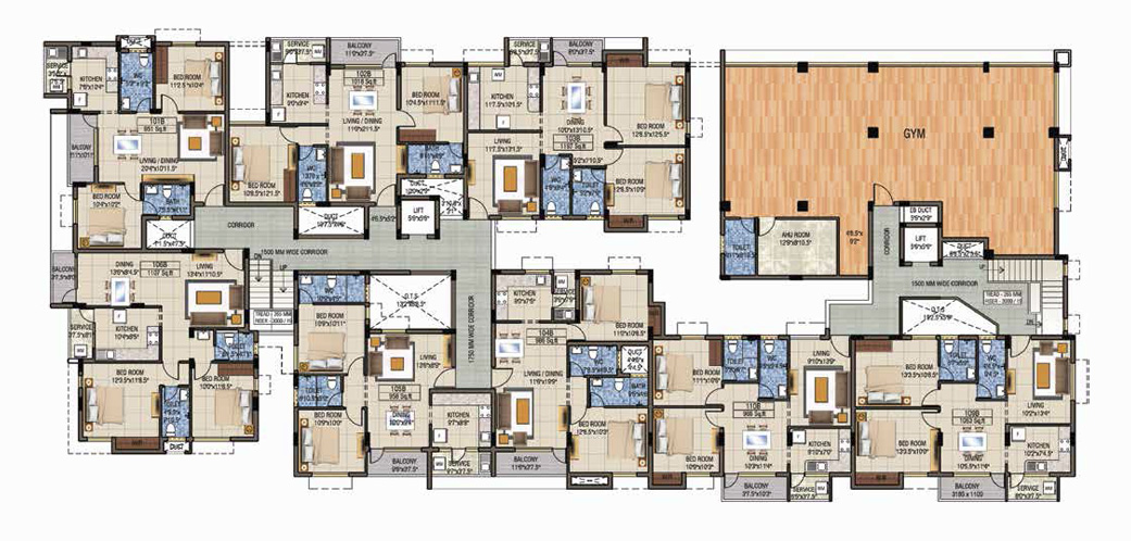Block B - 1st FLOOR